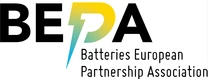 Illustration of the BEPA logo with the text Batteries European Partnership Association